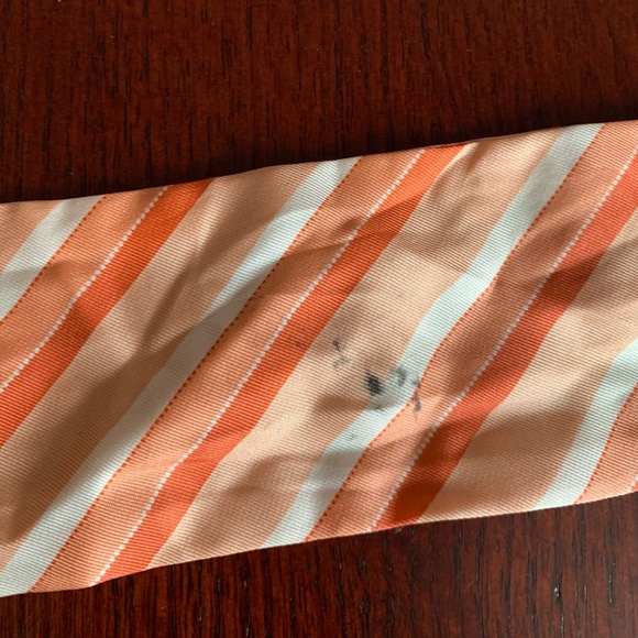 COACH 100% Silk Vintage Skinny Scarf - Picture 5 of 5